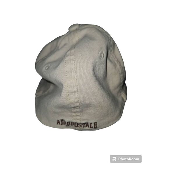 Aeropostale hat white and brown small/medium - Picture 2 of 3
